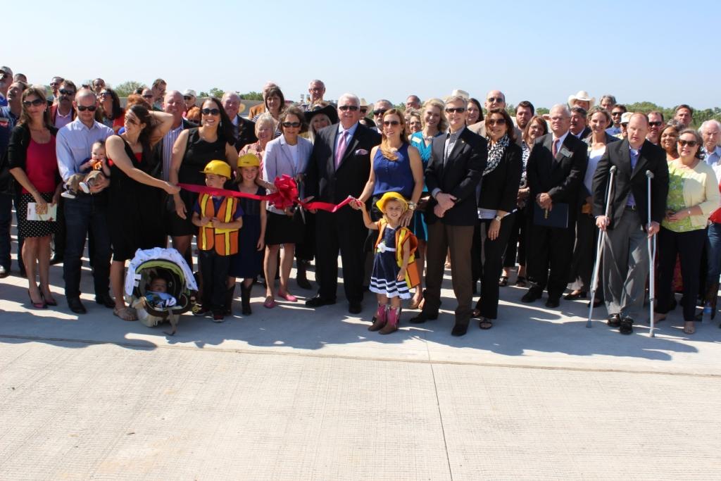 Ric Williamson Memorial Highway Ribbon Cutting in April of 2014